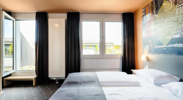 Двухместный номер B&B Hotel München-Hbf