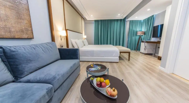 Двухместный номер Standard с видом на море Hotel Brilant Saranda