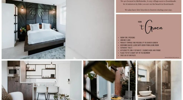 Двухместный номер Standard De Zilte Melis Boutique Rooms