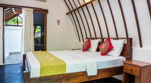 Бунгало Deluxe Gili Turtle Beach Resort