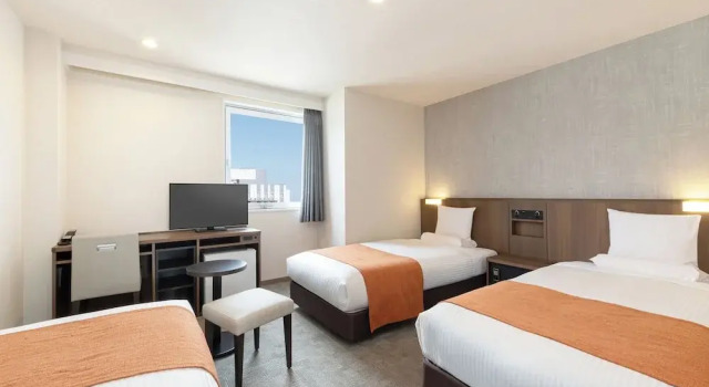 Трёхместный номер Standard HOTEL MYSTAYS Hakodate Station