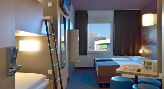 Номер Семейный B&B Hotel Düsseldorf-Airport
