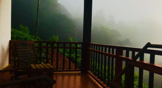 Двухместный номер Standard с балконом и с красивым видом из окна Rainforest Lodge, Deniyaya singheraja