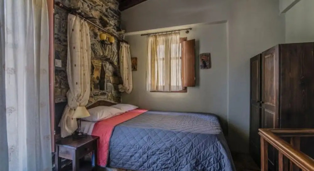 Двухместный номер Standard Дуплекс с видом на море Psamathous Guesthouse