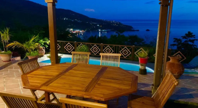 Коттедж VILLA TIROUCOU 3 étoiles - vue mer et piscine privée sans vis à vis