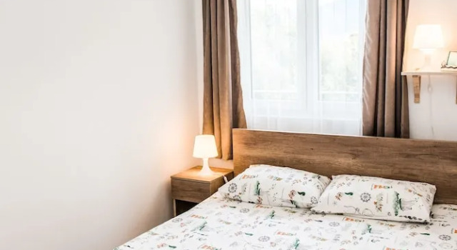 Двухместные апартаменты с балконом и с видом на море Apartment Sea&Sky