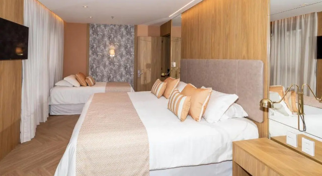 Трёхместный номер Luxury Hotel Astoria Ipanema - antigo Mar Ipanema