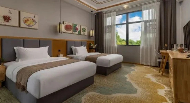 Люкс Cozy Retreat | Garden Hot Spring・Cloud View Hidden Villa Homestay (Tengchong Century City Branch)