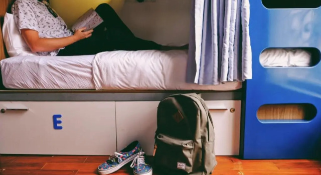 Кровать в общем номере Nexy Hostel
