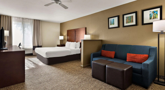 Двухместный люкс Comfort Inn & Suites Sequoia Kings Canyon