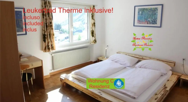 Апартаменты Hotel Paradis-Leukerbad-Therme