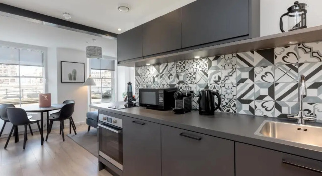 Апартаменты с 2 комнатами с видом на город Destiny Scotland Market Street Apartments