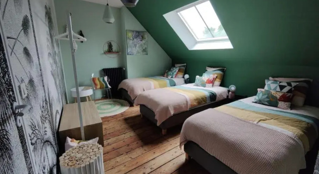 SAINTVAL4YOU maison de charme au centre avec jardin, P 1 voiture gratuit, Varaa Hotelli Saint-Valery-sur-Somme 