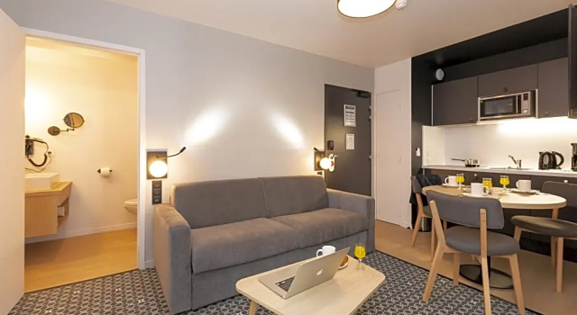 Апартаменты c 1 комнатой Apparthôtel Odalys City - Le Havre Centre Les Docks