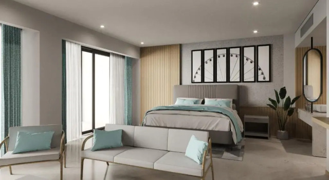 Двухместный номер Deluxe с видом на море Lures Hotel