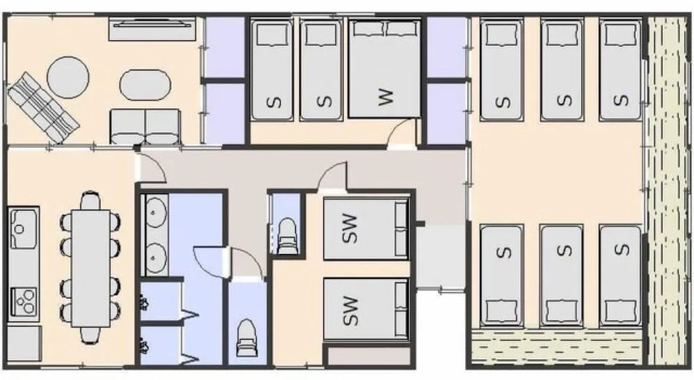 Residential Hotel Osaka chikko OC, Забронировать Отель Отели Сакаи 5 звезд, 5*