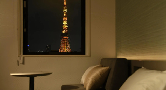Одноместный номер Tower view Henn na Hotel Tokyo Hamamatsucho