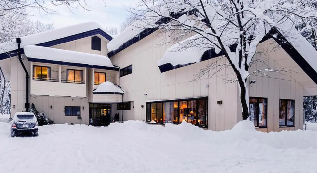 Кровать в общем номере Morino Lodge - Hakuba