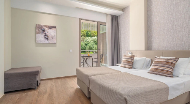 Двухместный номер Eco с видом на сад Ammon Zeus Luxury Beach Hotel