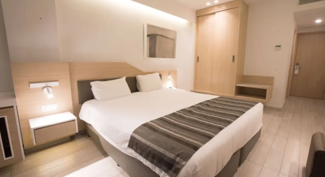 Двухместный номер Standard с балконом и с видом на внутреннюю территорию Evalena Beach Hotel