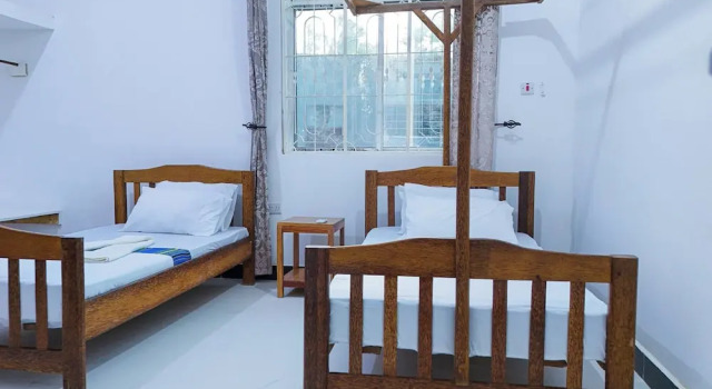 Spacious Beachfront Apartment With Ocean Views in Uroa, Zanzibar, Book Lejlighed Lejligheder i Kati, Lejlighed