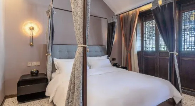 Люкс Deluxe Hongcun wenshe · 20 dream Huipai private garden home stay