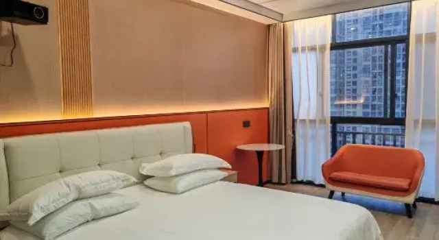 Morandi Smart Homestay (Guangxi Minzu University Xiangsi Lake Campus Xiangsi Town), Rezerwuj Hotel Hotele w Nanning z parkingiem, Parking
