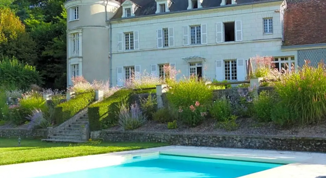 Manoir de la Vigneraie, Забронировать Отель Отели Ате-сюр-Шер с бассейном, Бассейн