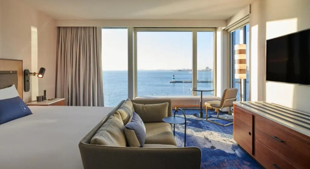 Номер Corner Sable At Navy Pier Chicago, Curio Collection By Hilton