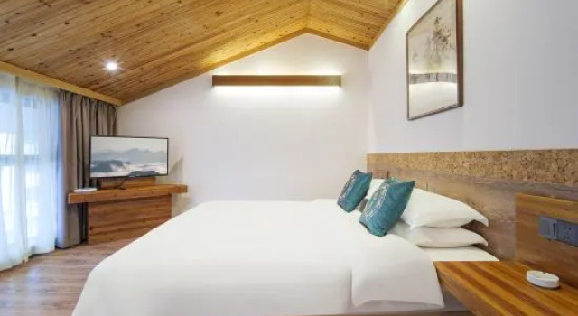 Люкс Deluxe Wuyishan Mingju jiangnan Homestay