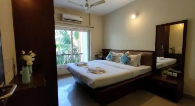 Goa Chillout Apartment - 1Bhk, Rezerwuj Apartament Hotele w Arpora z basenem, Basen