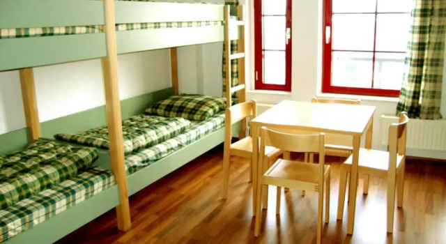 Кровать в общем номере Wombats City Hostel Leipzig