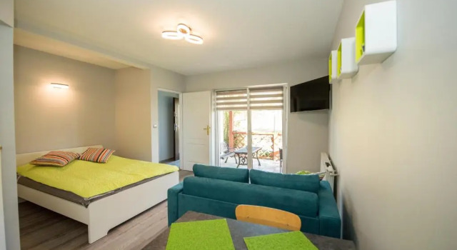 Апартаменты Superior Agroturystyka na Jurze Apartamenty z widokiem na Zamek Jacuzzi Sauna Beczka Wypożyczalnia Rowerów Elektrycznych