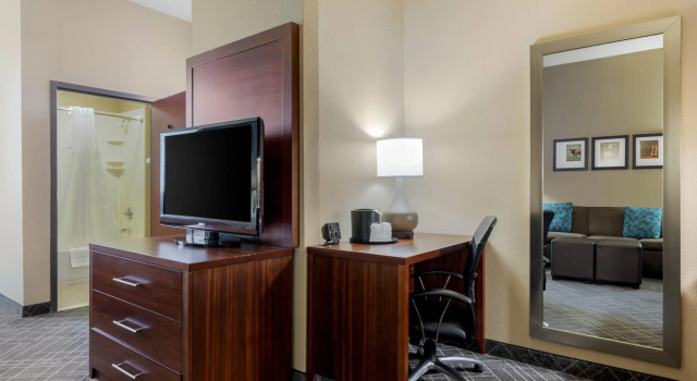 Двухместный люкс Comfort Suites Waco North - Near University Area