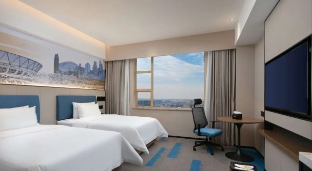 Двухместный номер Superior Hampton by Hilton Foshan Dali