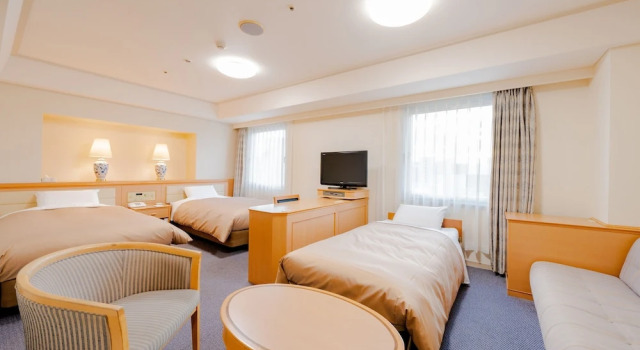 Двухместный номер Deluxe Hotel Grand Terrace Obihiro