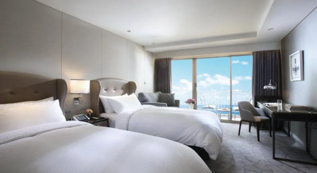 Двухместный номер Deluxe с видом на море Paradise Hotel Busan