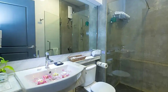Двухместный номер Deluxe с видом на сад Damrei Angkor Hotel