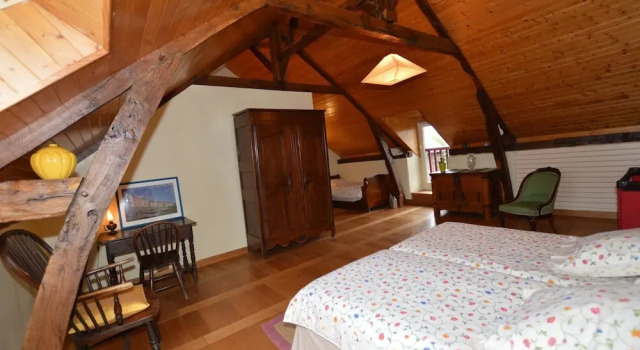 Трёхместный номер Standard Maison dhôtes de lHuardière