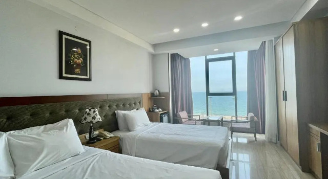Двухместный номер Deluxe с видом на море Happy Light Central Nha Trang