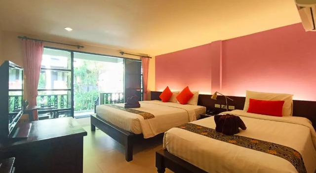 Трёхместный номер Standard с видом на сад Chaweng Garden Beach Resort - Koh Samui