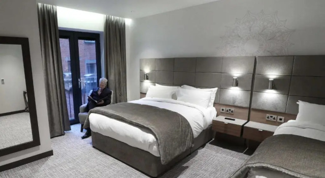 Трёхместный номер Standard DoubleTree by Hilton Belfast City Ten Square
