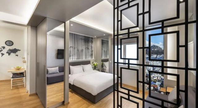 Athens Center Luxury Suite, Забронировать Апартаменты/квартира Афины Острова Саронического залива - Аттика, рядом с Статмос Ларисис