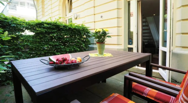 Апартаменты Residenz Bleichröder - Teja mit Strandkorb