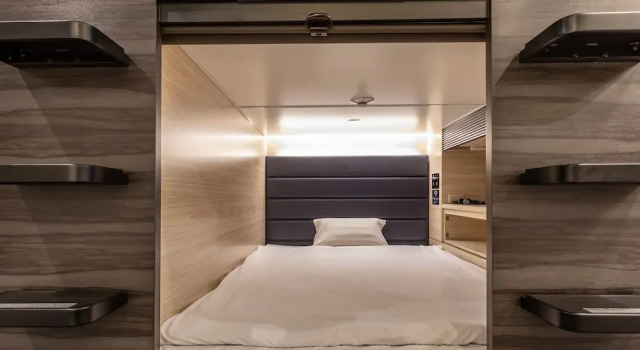 Мужская капсула Tabist CapsuleHotel APODS Himeji Station