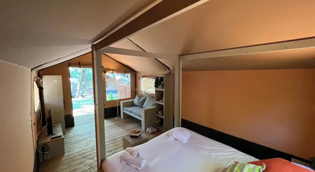 Тент с балконом CAMPING ETXARRI