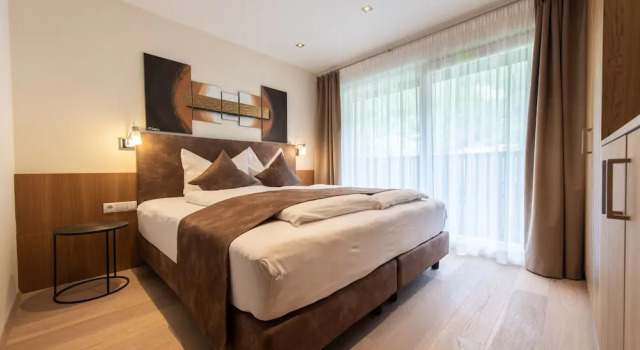 Четырёхместные апартаменты Comfort c 1 комнатой с балконом Lapis Monti Apartments & Suites