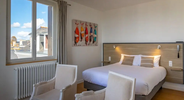 Полулюкс с видом на море Hôtel & Spa de la Citadelle, Port-Louis - Lorient