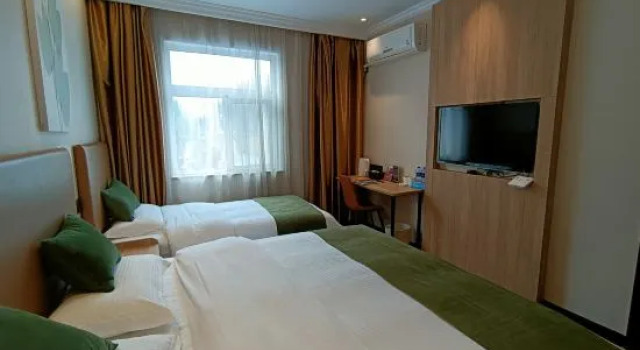 Двухместный люкс Business с видом на улицу GreenTree Inn Xuancheng South Zhuangyuan Road Express Hotel