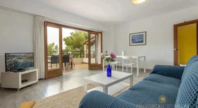 Apartment in Port de Pollensa by the Beach, Book Apartment Pollença Majorca